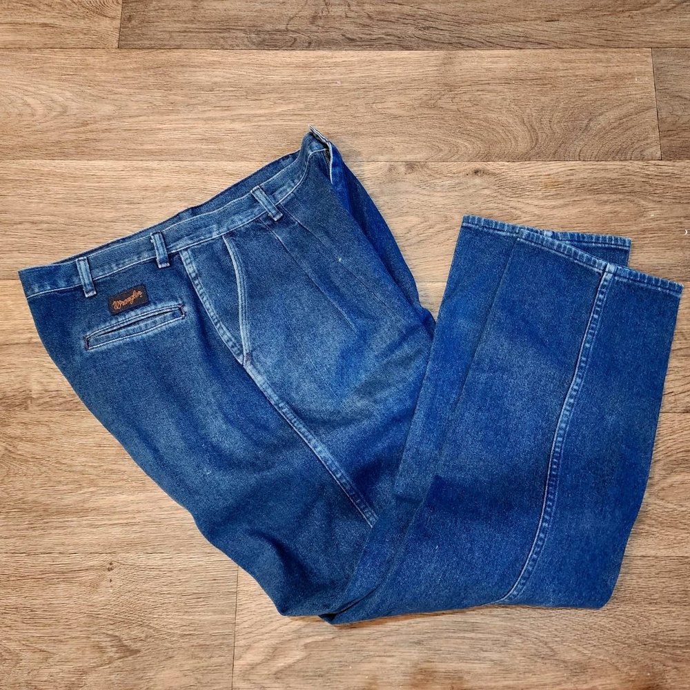 Wrangler 36x32 Jeans 70NV Pleated Jeans